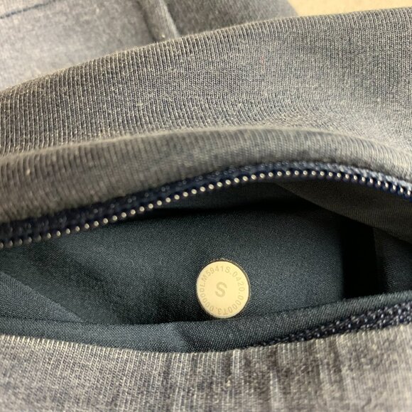 Lululemon Mens Sweatpants Small Blue City Sweat Jogger French Terry 28" Shorter - Picture 11 of 11